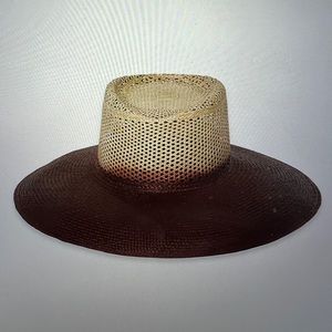 Freya Eclipse Panama Hat NWT in Amber